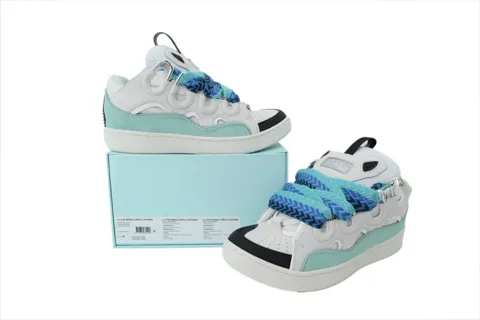 Lanvin Curb White/Blue – photo 7