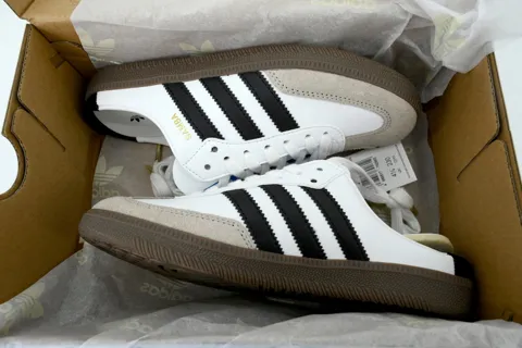 adidas Samba Mule White Black – photo 8
