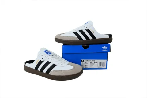 adidas Samba Mule White Black – photo 7