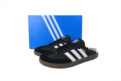 adidas Samba Mule Black White – photo 6