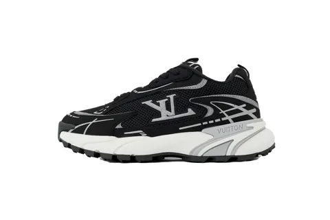 Louis Vuitton Runner Tatic Black Silver
