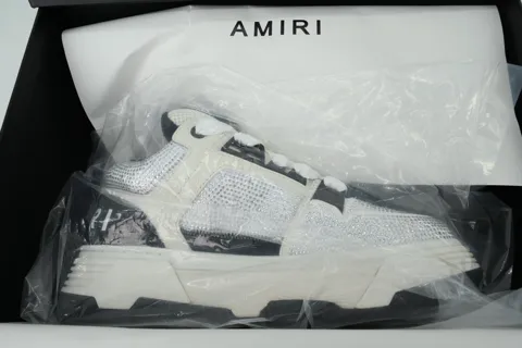 AMIRI Bone Runner White Crystal – photo 8