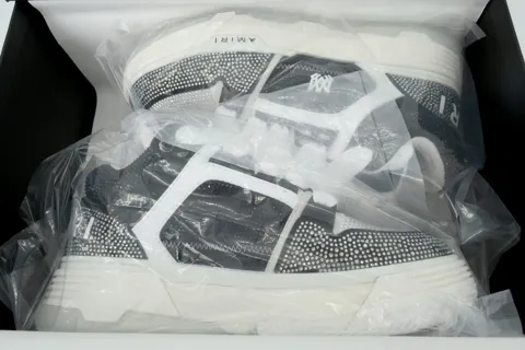 AMIRI Bone Runner Black/White – photo 8