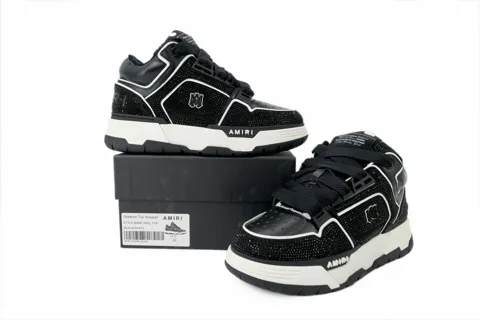 AMIRI Bone Runner Black Crystal – photo 7