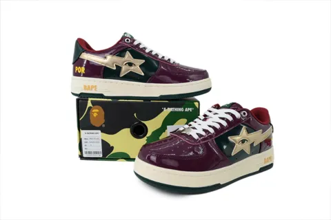 KidSuper x Bape Sta Burgundy – photo 7