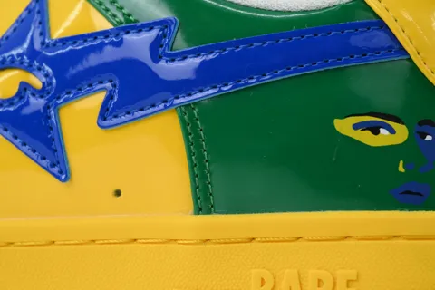 KidSuper x Bape Sta Green Yellow – photo 5