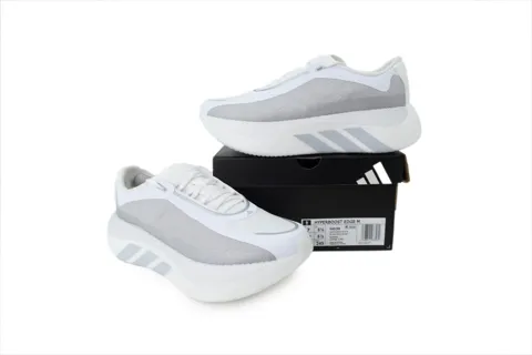 adidas Hyperboost Edge White Grey Silver Metallic – photo 7