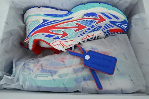 Off-White Be Right Back Blue/Red – photo 8