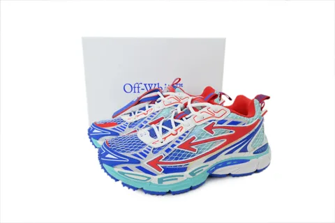 Off-White Be Right Back Blue/Red – photo 6