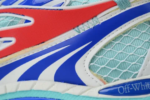 Off-White Be Right Back Blue/Red – photo 5