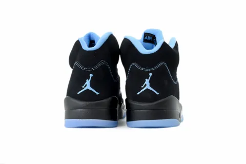 Air Jordan 5 Black University Blue – photo 3