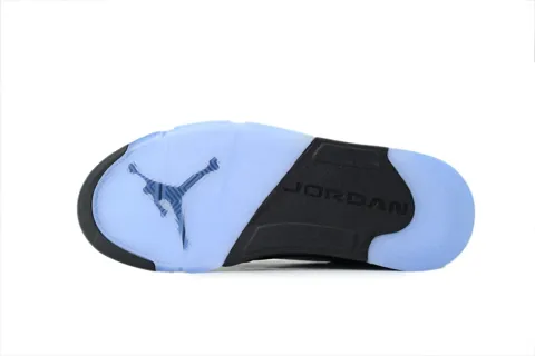 Air Jordan 5 Black University Blue – photo 4