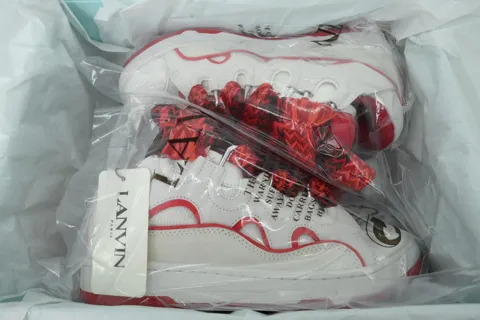 Lanvin Curb White/Red – photo 8