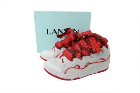 Lanvin Curb White/Red – photo 6