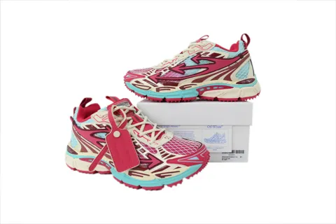 Off-White Be Right Back Powder Blue Coral Red – photo 7