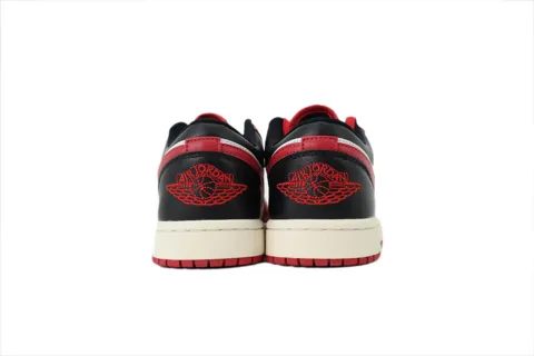 Air Jordan 1 Low White Gym Red – photo 3