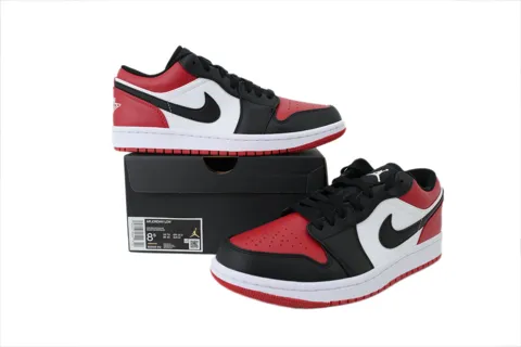 Air Jordan 1 Low Bred Toe – photo 7