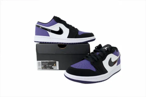 Air Jordan 1 Low Court Purple – photo 7