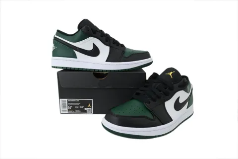 Air Jordan 1 Low Green Toe – photo 7