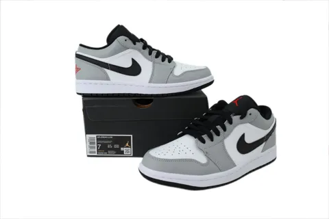 Air Jordan 1 Low Light Smoke Grey – photo 7