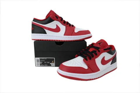 Air Jordan 1 Low Reverse Black Toe – photo 7