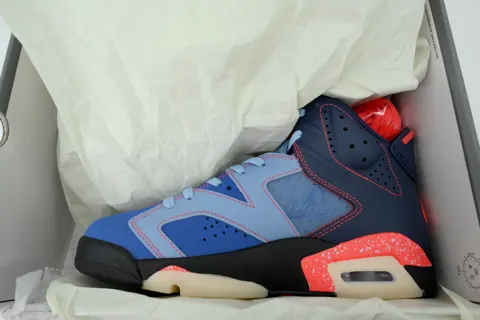 Air Jordan 6 Midnight Navy Infrared – photo 8