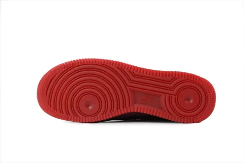 Nike Air Force 1 Low Patent Leather Dark Team Red – photo 4