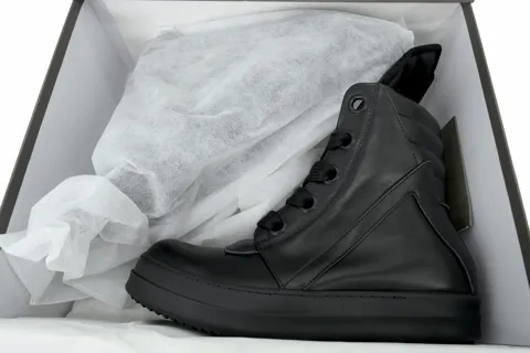 Rick Owens Sneakers Triple Black – photo 7