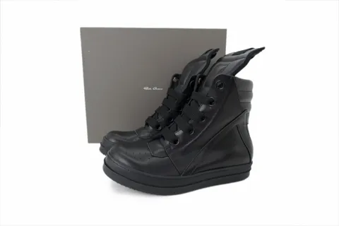 Rick Owens Sneakers Triple Black – photo 5