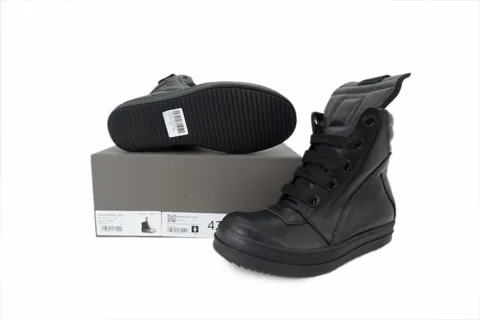 Rick Owens Sneakers Triple Black – photo 6