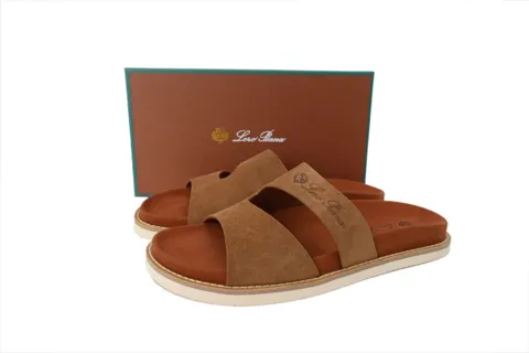 Loro Piana Tomori Walk Sandal Brown – photo 6