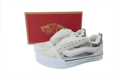 Vans Knu Skool White Black – photo 6