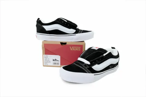 Vans Knu Skool Black White – photo 7