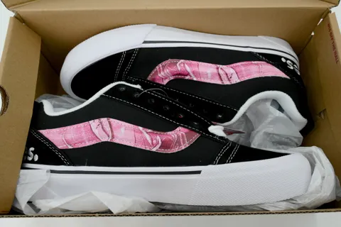 Vans Knu Skool Black Pink – photo 8
