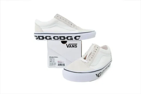 CDG x Vans Old Skool Sidewall - White – photo 7