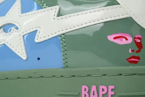 Bape Sta Beige/Green – photo 5