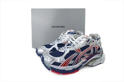 Balenciaga Runner Navy Red Grey – photo 6
