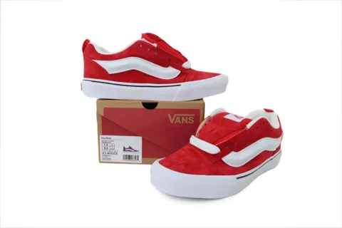 Vans Knu Skool Red White – photo 7