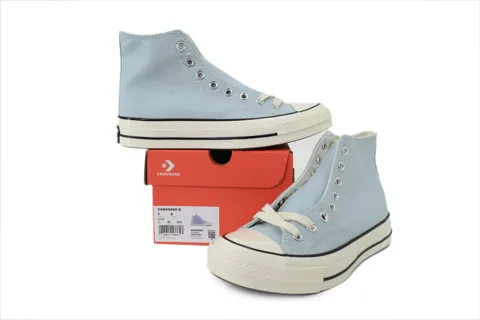 Converse Chuck 70 High Seasonal Color - Light Armory Blue – photo 7