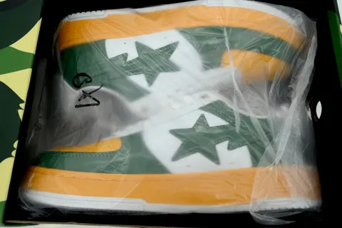 Bape Sta Cream/Grey/Yellow/Green – photo 8