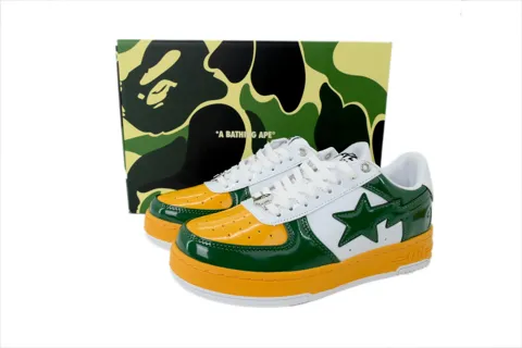 Bape Sta Cream/Grey/Yellow/Green – photo 6