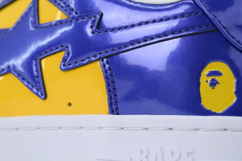 Bape Sta Purple/Yellow – photo 5