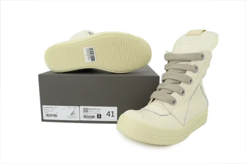 Rick Owens Geobasket Triple White – photo 7