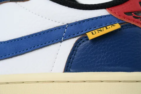 Union x Air Jordan 1 Low Blue/Black/Red – photo 5