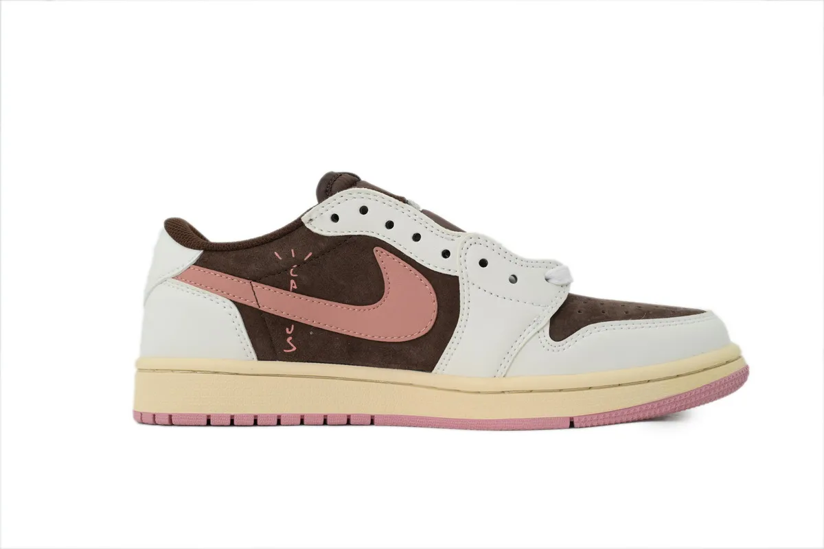 Travis Scott x Air Jordan 1 Low Dark Pony/Pink Oxford – photo 2