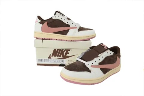 Travis Scott x Air Jordan 1 Low Dark Pony/Pink Oxford – photo 7