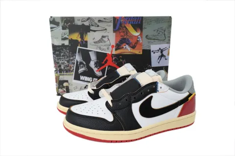 Union LA x Air Jordan 1 Low Black Toe – photo 7