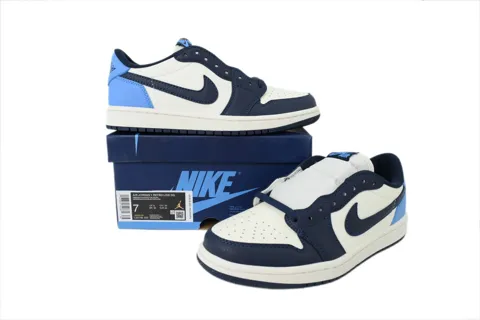 Air Jordan 1 Low Obsidian UNC – photo 7