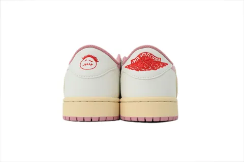 Travis Scott x Air Jordan 1 Low White/Pink – photo 3
