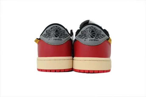 Union LA x Air Jordan 1 Low Black/Red/Grey – photo 3